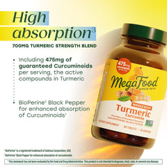 MegaFood Vitamin C label close-up showing 100 percent DV for immune support potential