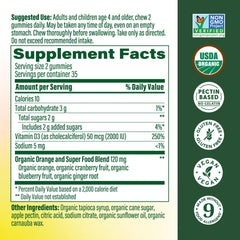 MegaFood Vitamin D3 Gummies on a countertop suggest convenient daily wellness.