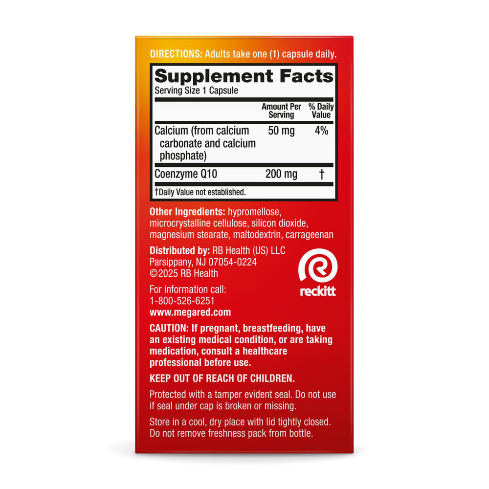MegaRed antioxidant protection graphic underscoring cellular defense.