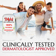 MegaRhino Thai deodorant stones wet-application shows quick use for fresh underarms