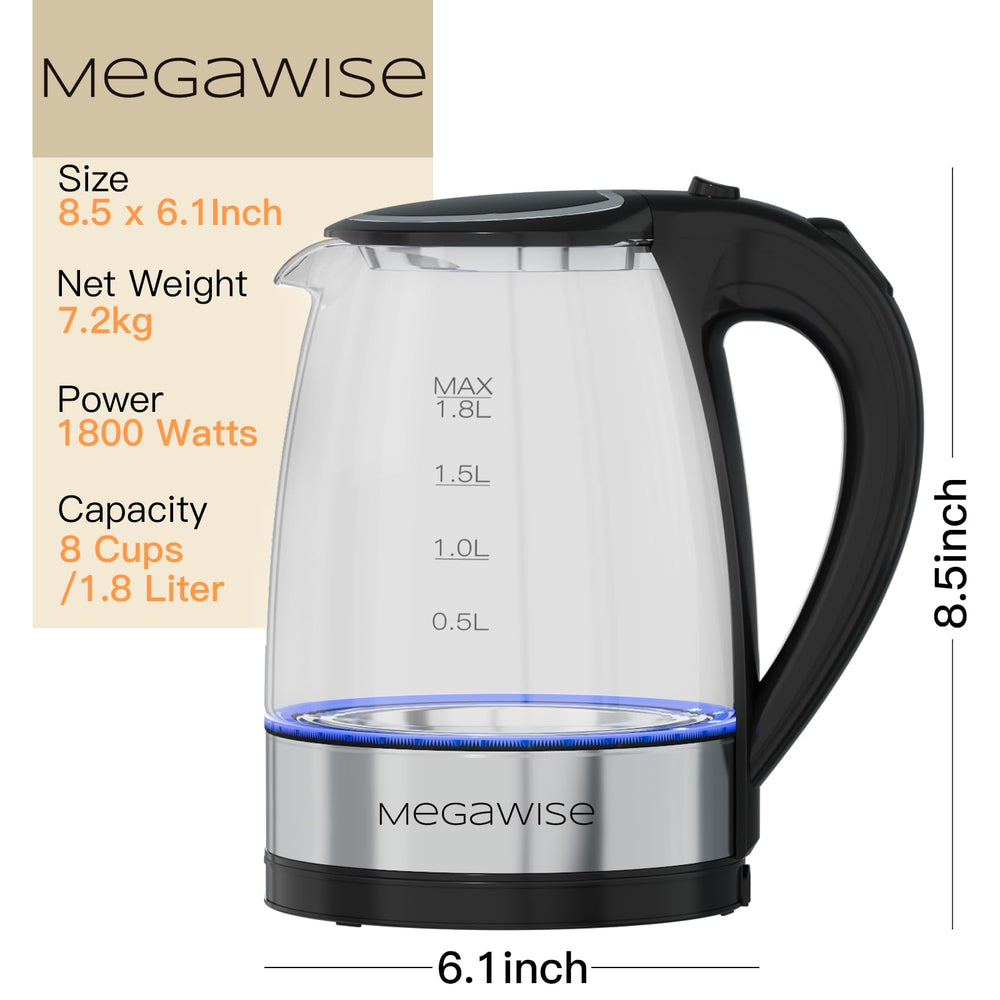 MEGAWISE CX-817 stainless steel design fits modern kitchens and cleans easily