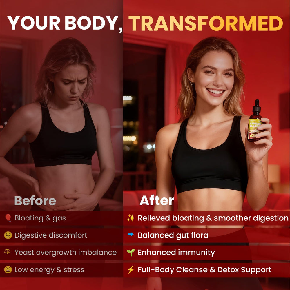 Megneta Candida Cleanse packaging on shelf signals natural digestive support.