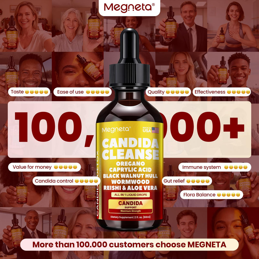 Megneta Candida Cleanse herbs wormwood and oregano image.