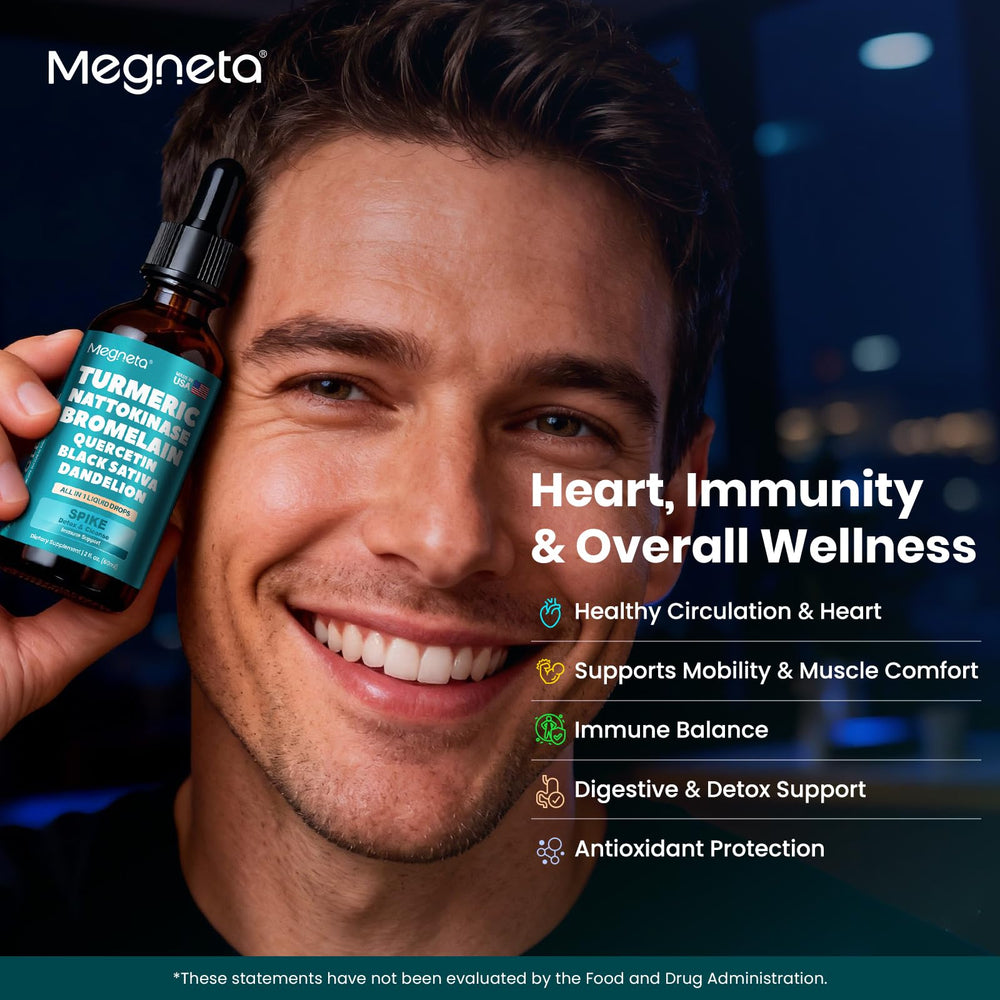 Megneta quercetin green tea extract matrix highlighting antioxidant support