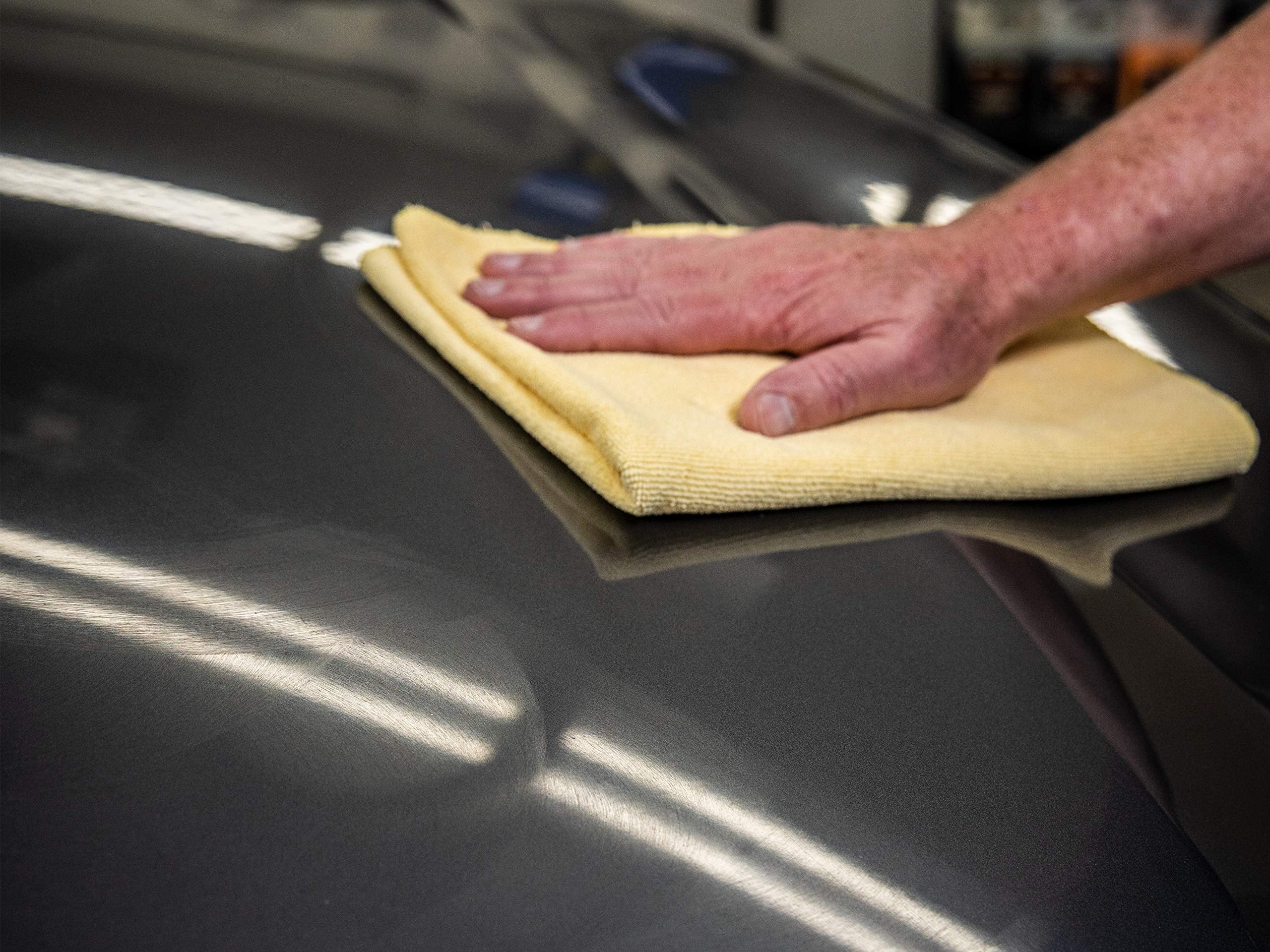 Protective barrier by Meguiar's Cleaner Wax guards painted surfaces