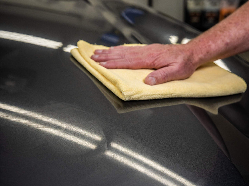 Protective barrier by Meguiar's Cleaner Wax guards painted surfaces