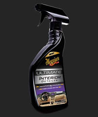 Meguiar's Interior Detailer safely cleans dashboards and panels with UV protection.
