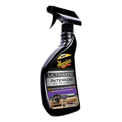 Meguiar's detailer leaves a non-greasy satin finish on interior surfaces.