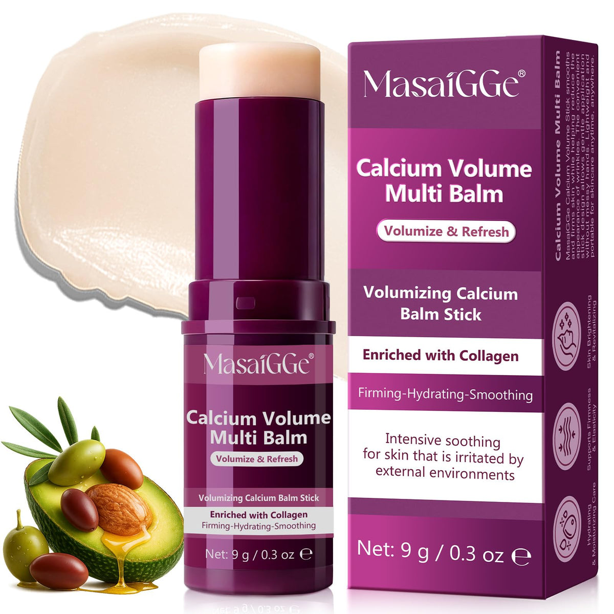 Meifenla Calcium Multi Balm Stick for the face providing hydration and nourishment