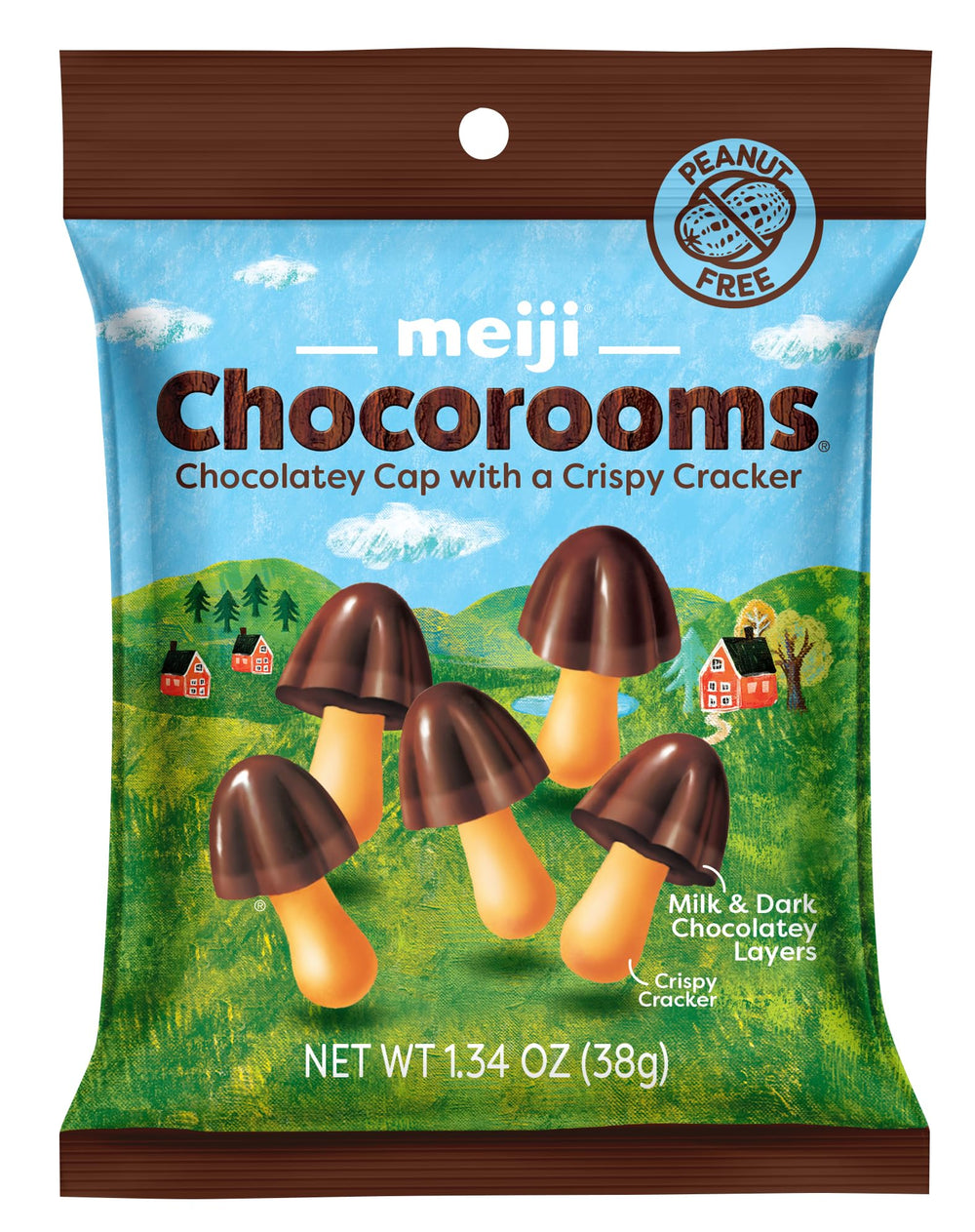 Meiji Hello Panda Chocorooms eight-pack convenience for sharing at gatherings.