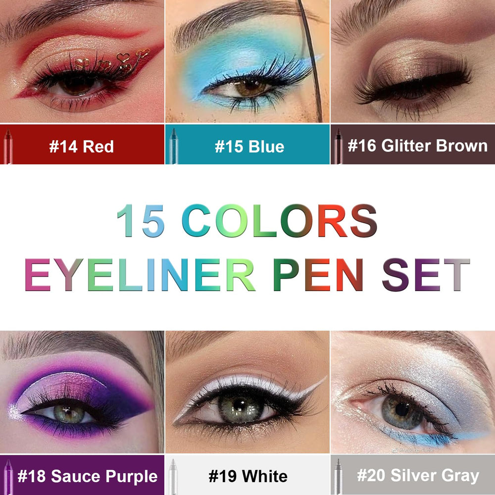 Creamy texture lets Meilury eyeliner glide smoothly for clean lines.