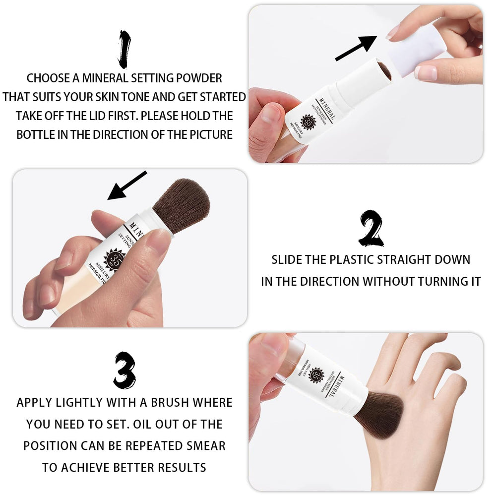 Meilury packaging with cap-sleeve design for easy, mess-free use