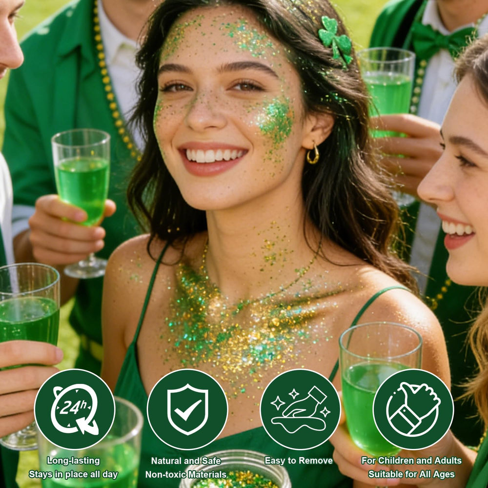 Meilury glitter stick enhances party looks at concerts and clubs
