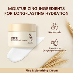 MeiPlumLai Rice extract penetrates deeply to hydrate the skin