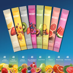 Meisbey electrolyte powder watermelon stick offers cooling hydration after activity.