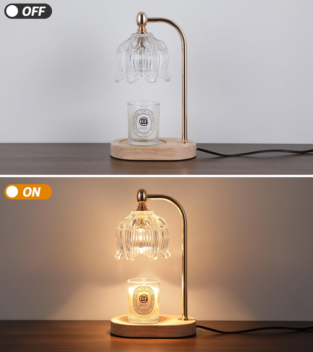 Safety-focused MEIXISUE candle warmer lamp design promoting worry-free use.