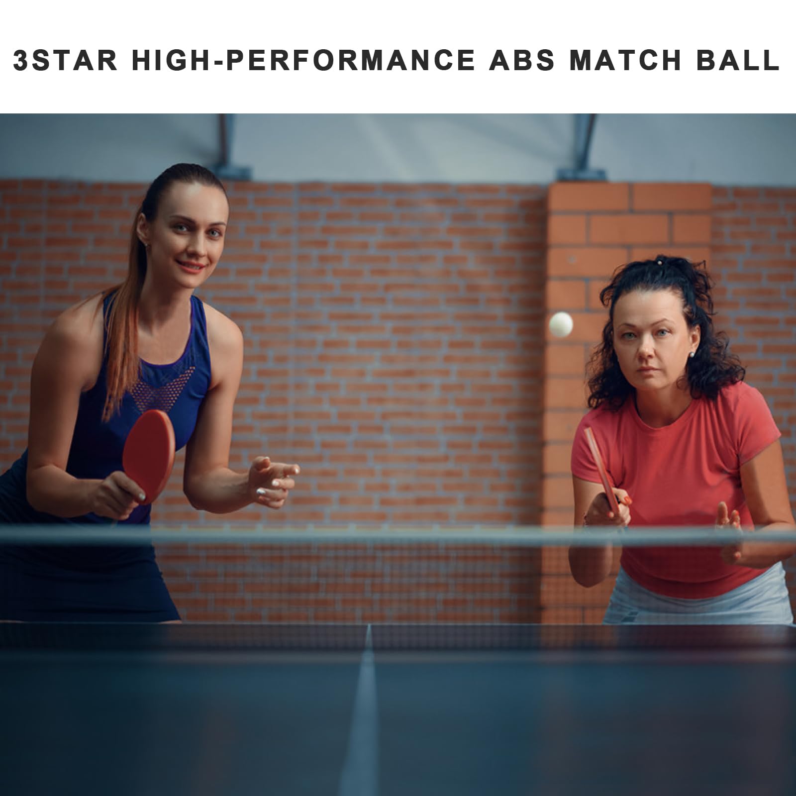 Meizhouer 40mm tournament-ready ping pong ball for serious play.
