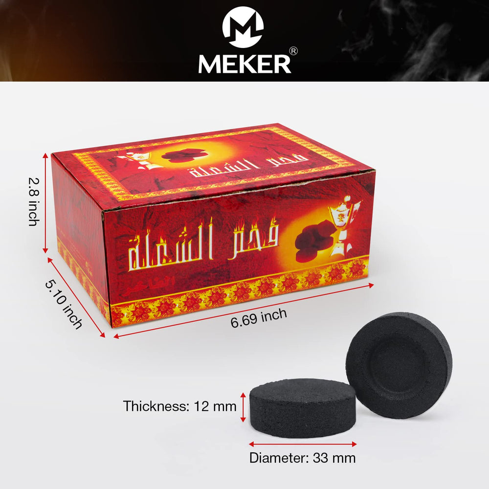 MEKER gift-pack charcoal set, ideal for gifting and rituals.