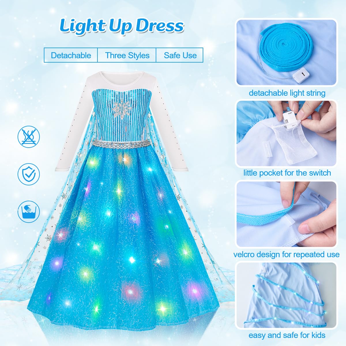 Meland breathable polyester lining with elastic waistband for comfort