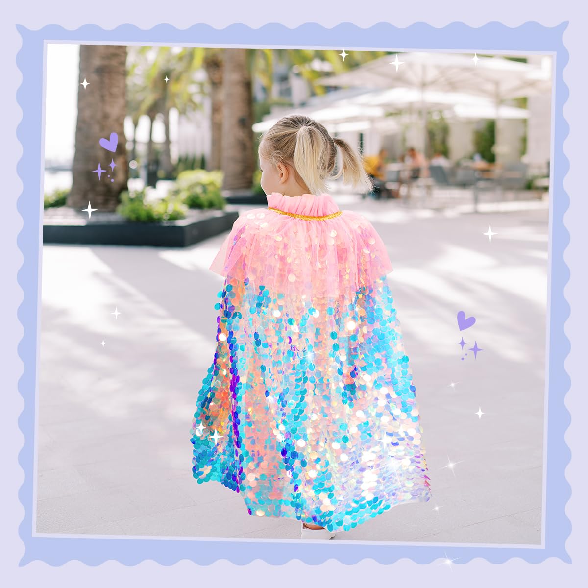 Meland mermaid purse with sequins adds practical sparkle to outfits