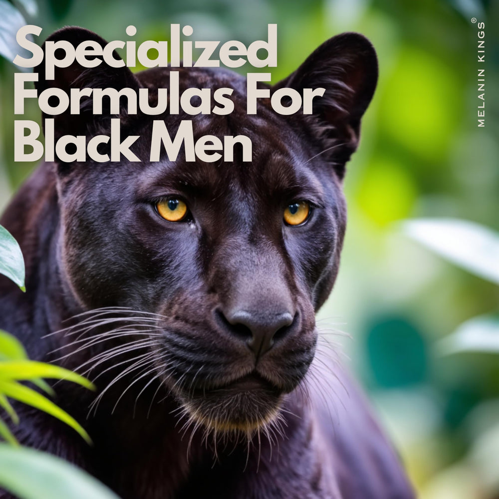 Melanin Kings Beard Conditioner bottle closeup, hydrating and smoothing strands.