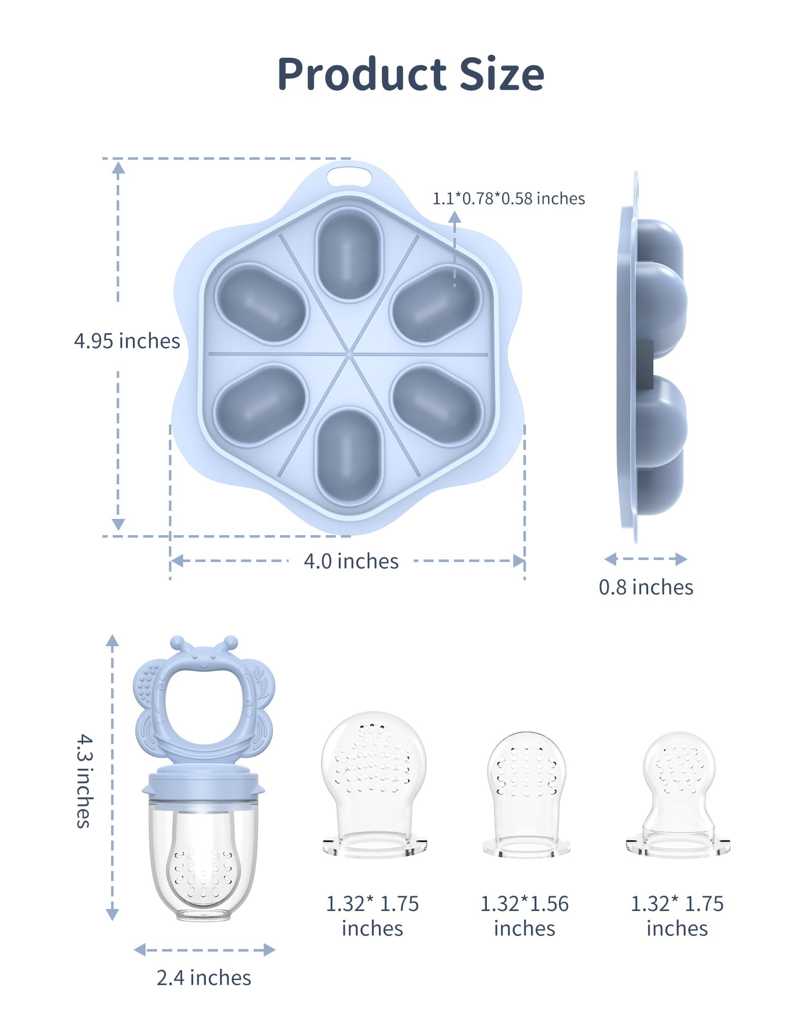 Melican silicone is dishwasher-safe for easy cleanup.