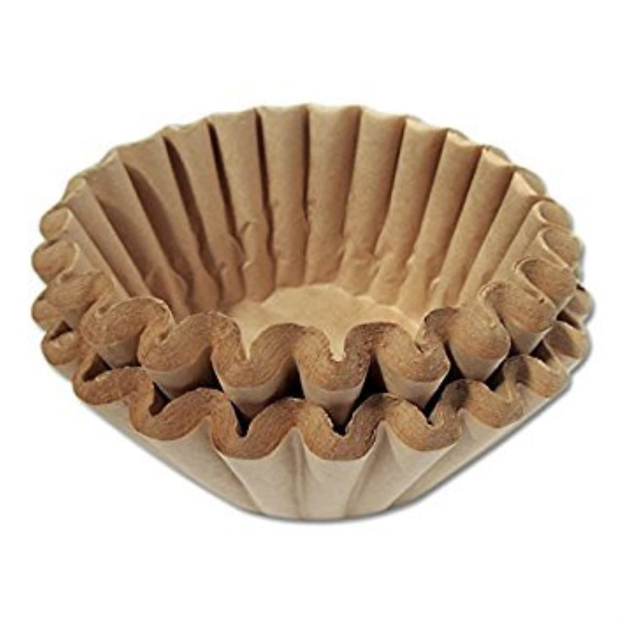 Melitta basket filter demonstrating shape retention for mess-free brewing.