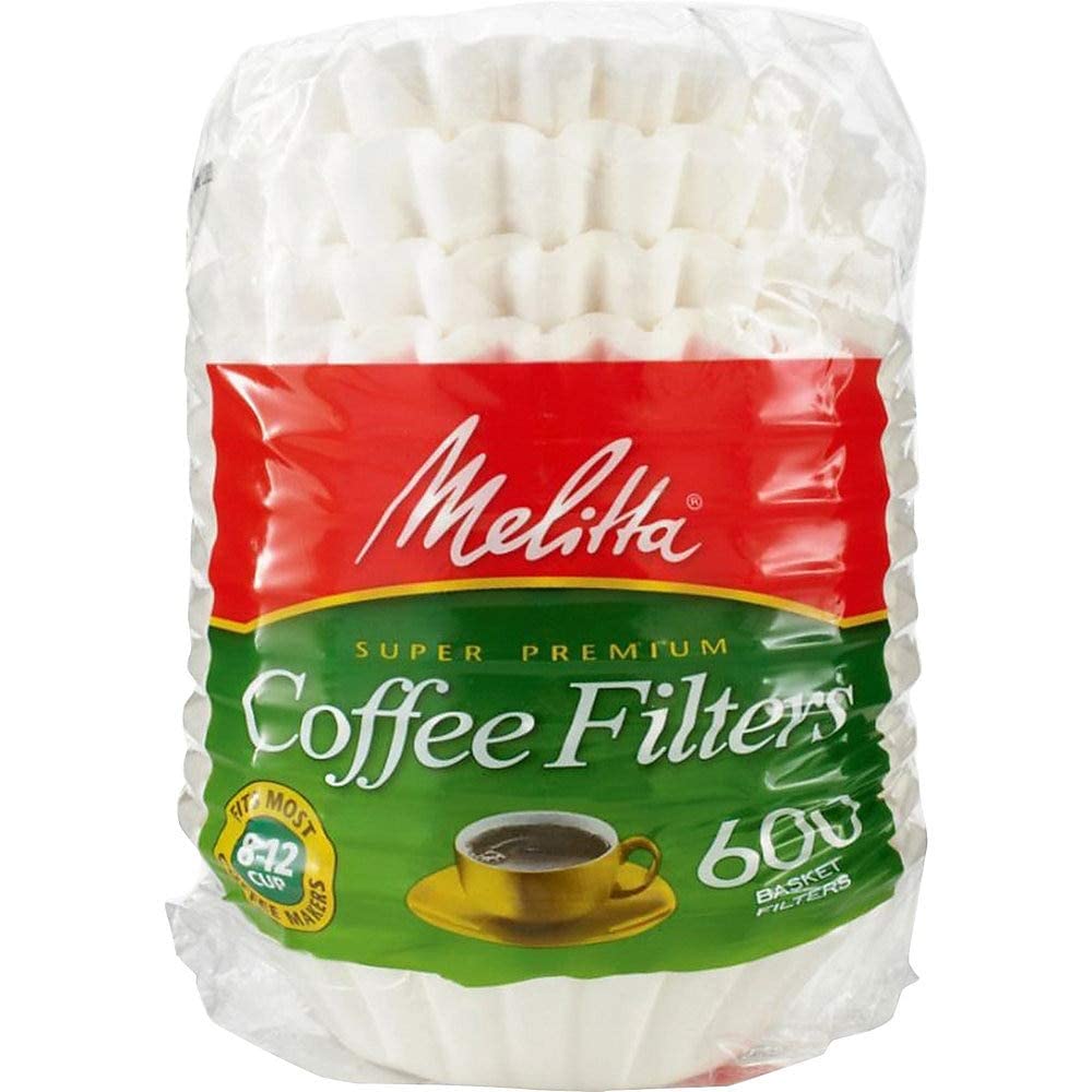 Melitta packaging shows dimensions to help plan storage