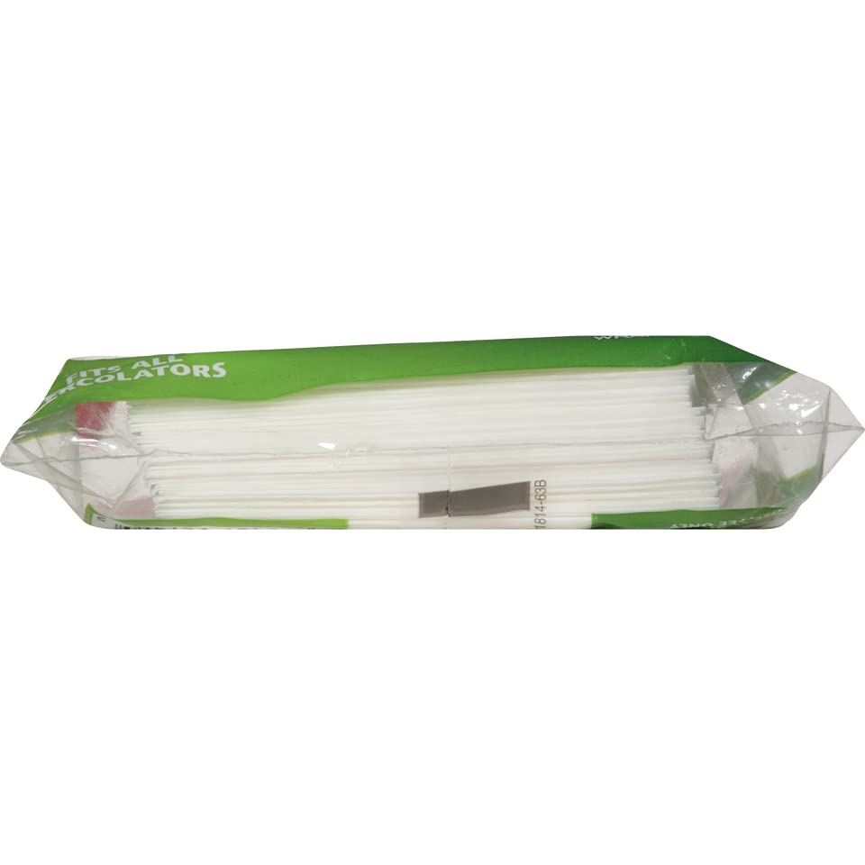 Melitta 627402 wrap-around filters demonstrate universal percolator compatibility.