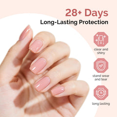 MelodySusie base coat with ergonomic brush for smooth application