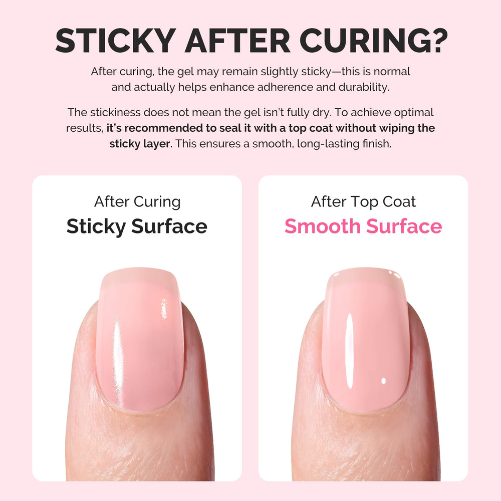 MelodySusie base gel provides lasting adhesion for longer wear