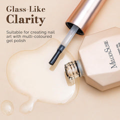 MelodySusie Clear Blooming Gel tie-dye look for dynamic designs.