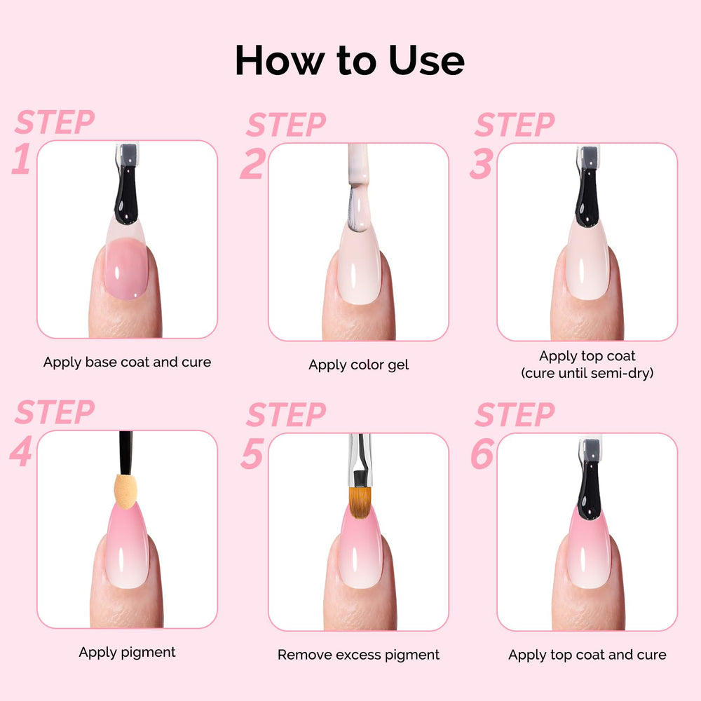 MelodySusie non-toxic, cruelty-free pigment for safe, vibrant nails.