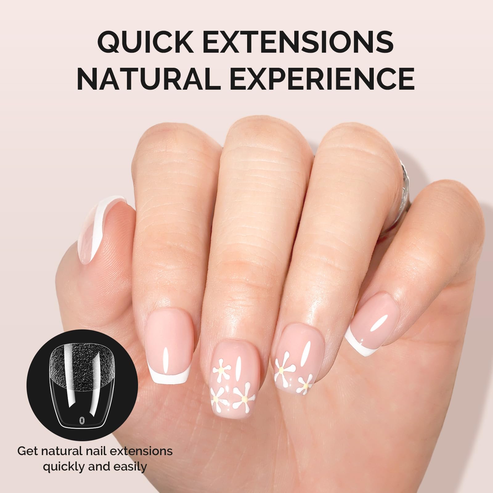 MelodySusie Ballerina X nails size chart enables quick size selection for efficiency.