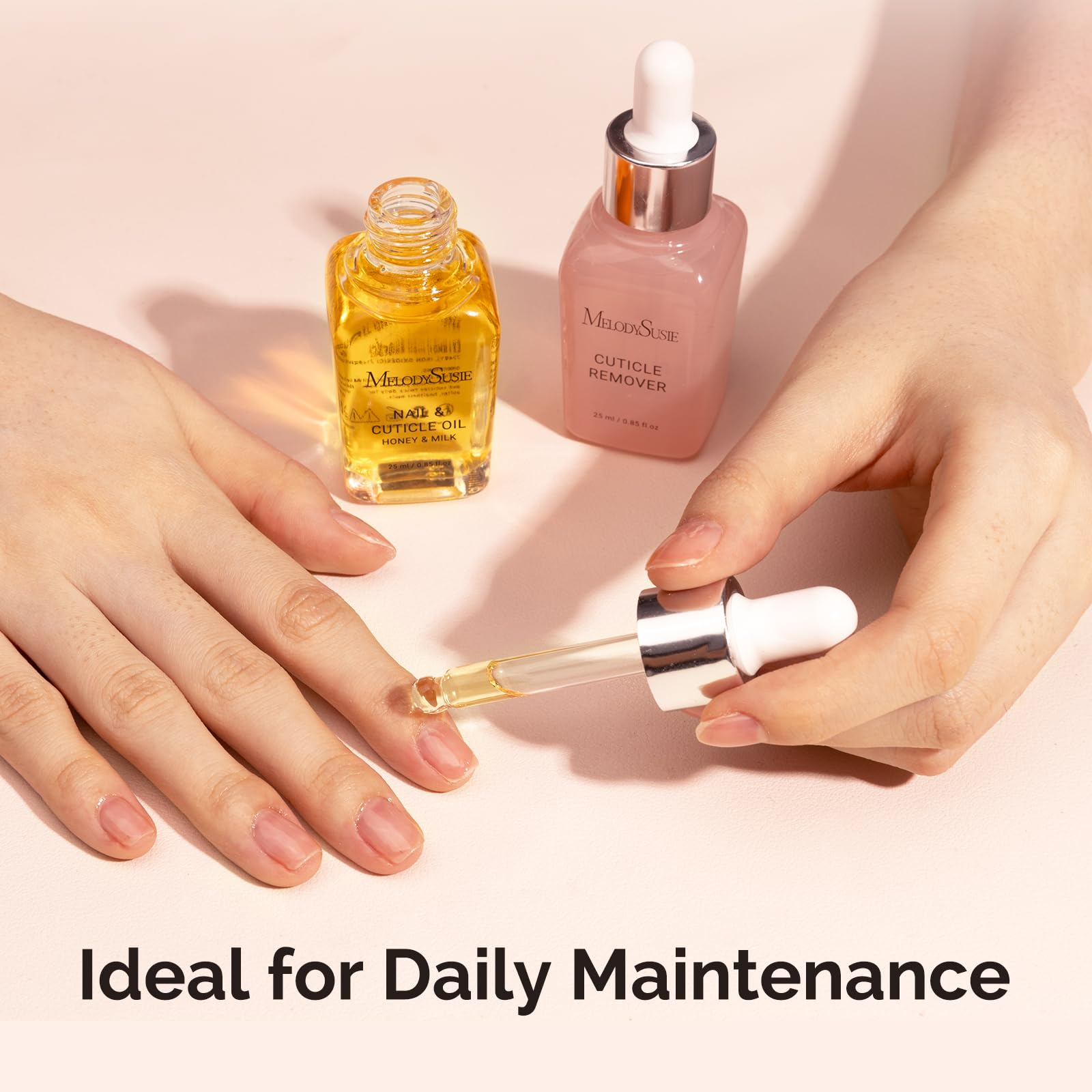 MelodySusie gift set cuticle care packaging suggests a thoughtful present.