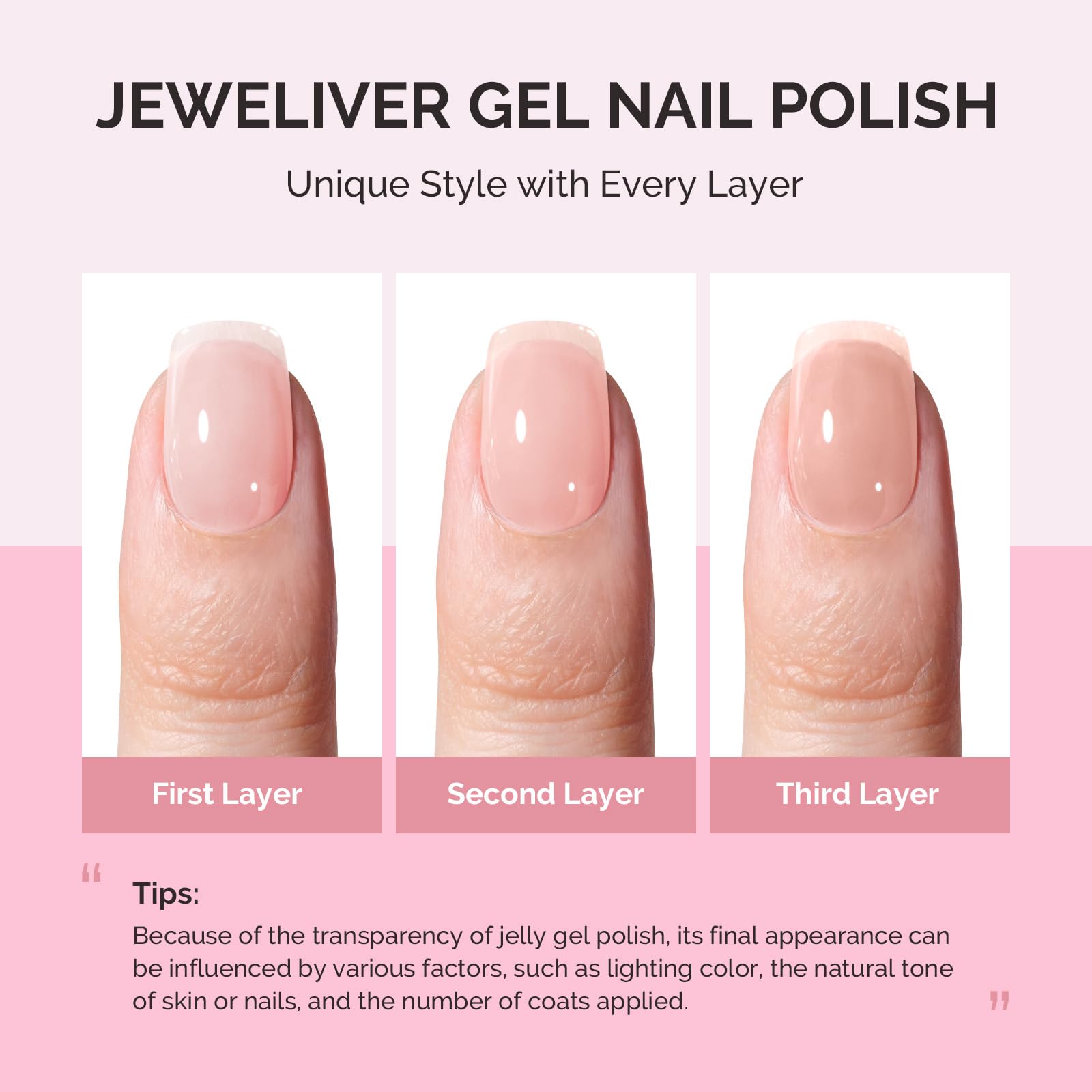 MelodySusie Jeweliver gel polish application demonstrates smooth glide and quick cure