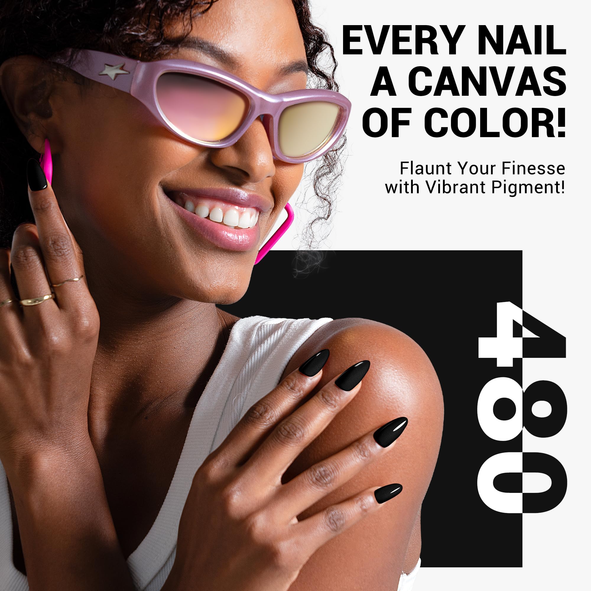 MelodySusie Low-odor formula promoted for a comfortable DIY manicure.