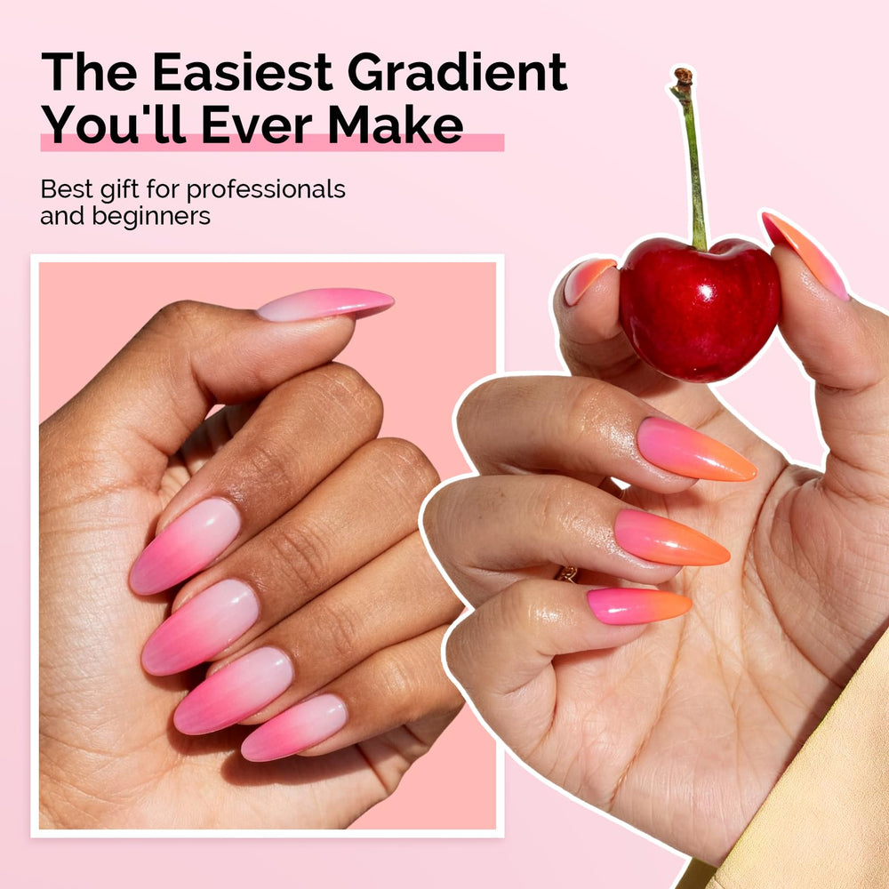 MelodySusie gradient ombre kit in action for smooth color transitions.