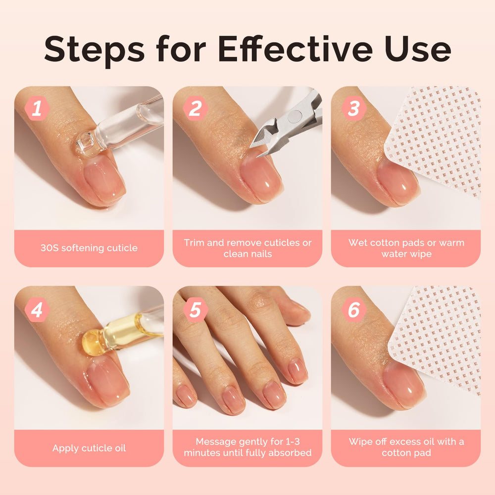 MelodySusie salon-at-home manicure action for easy at-home care.