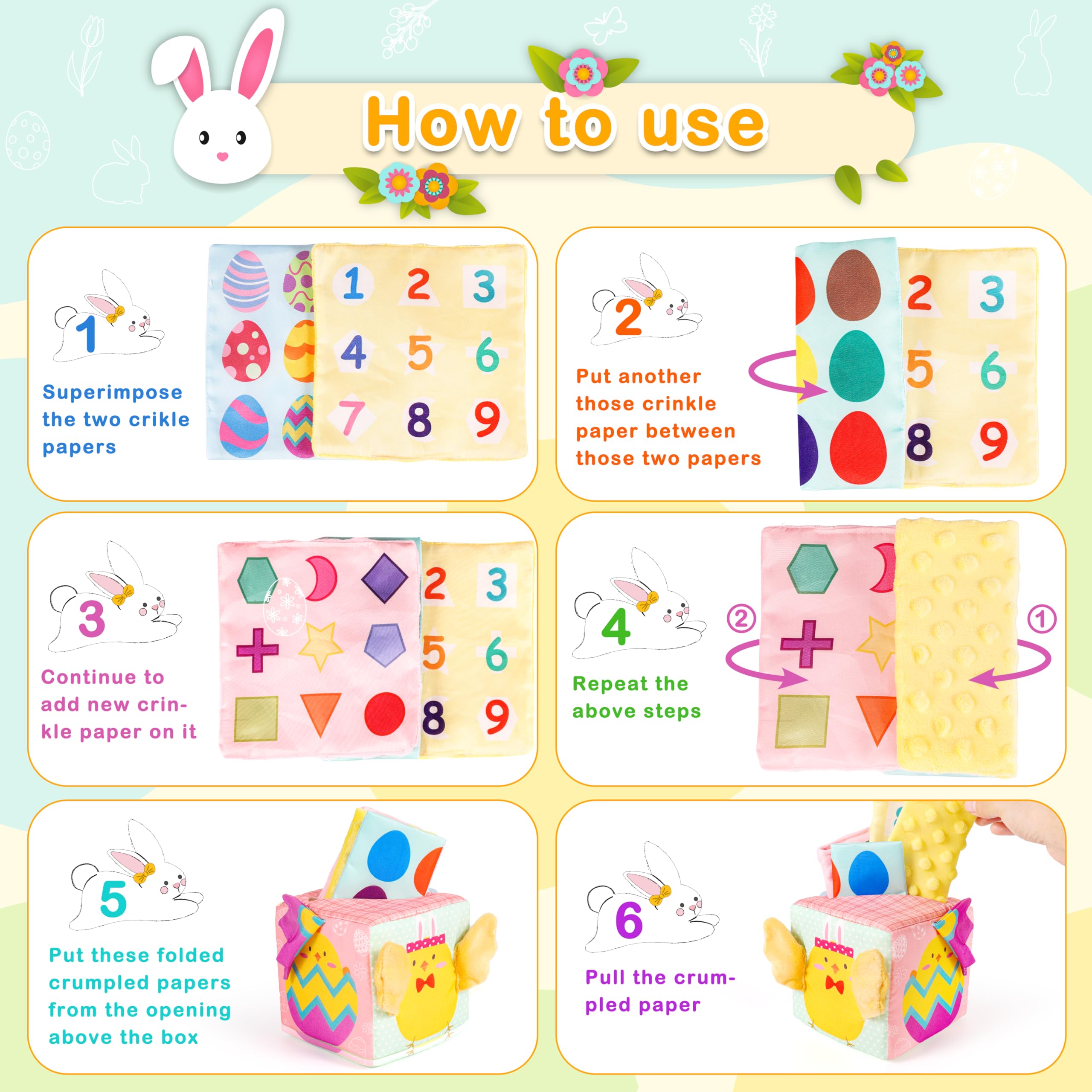 Melonegg soft textures tissue box emphasizes safe, skin-friendly materials for babies
