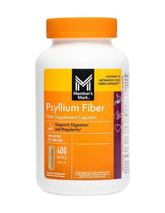 Member's Mark psyllium husk capsules bottle for daily digestive support.