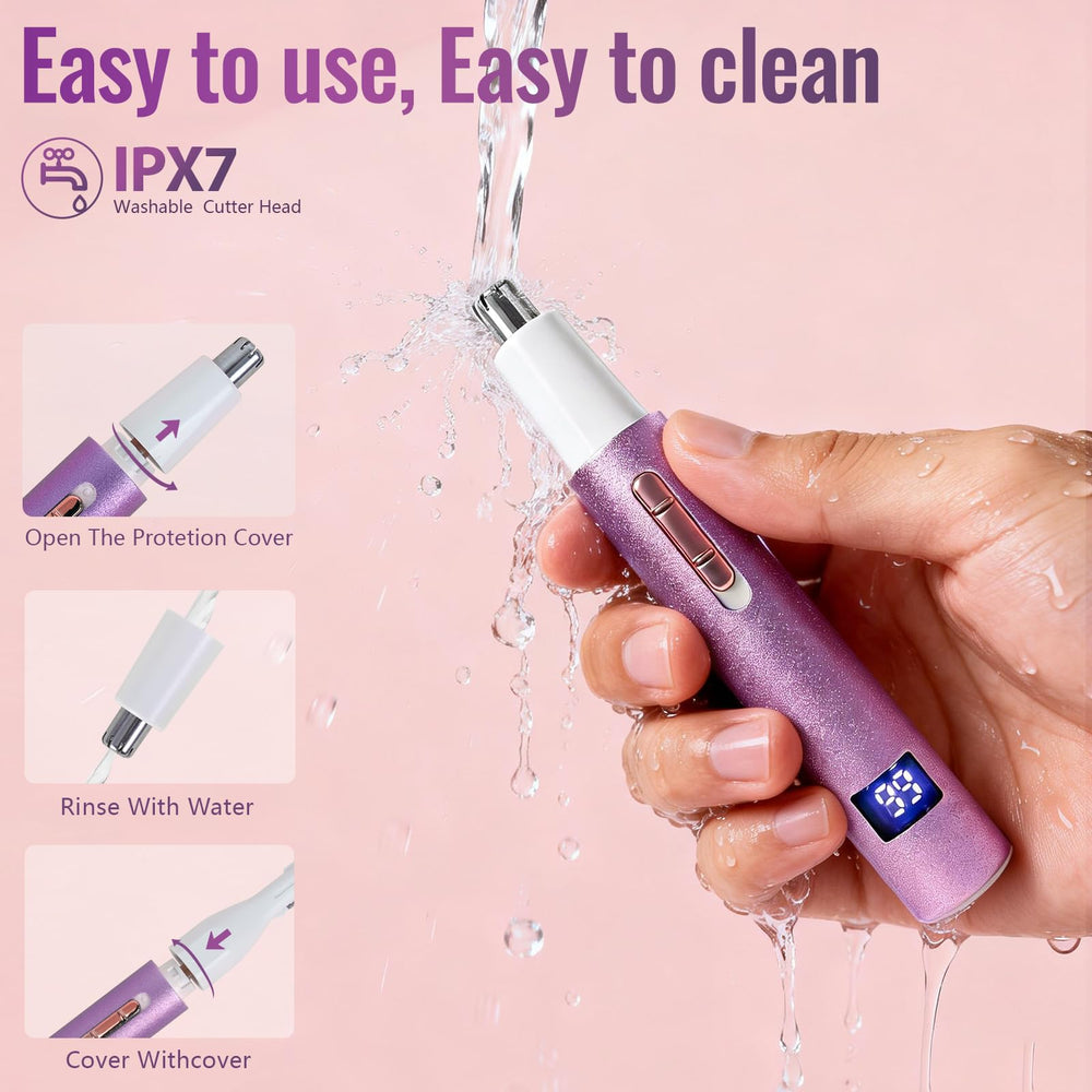 Mendaping detachable blade for quick cleaning after trimming