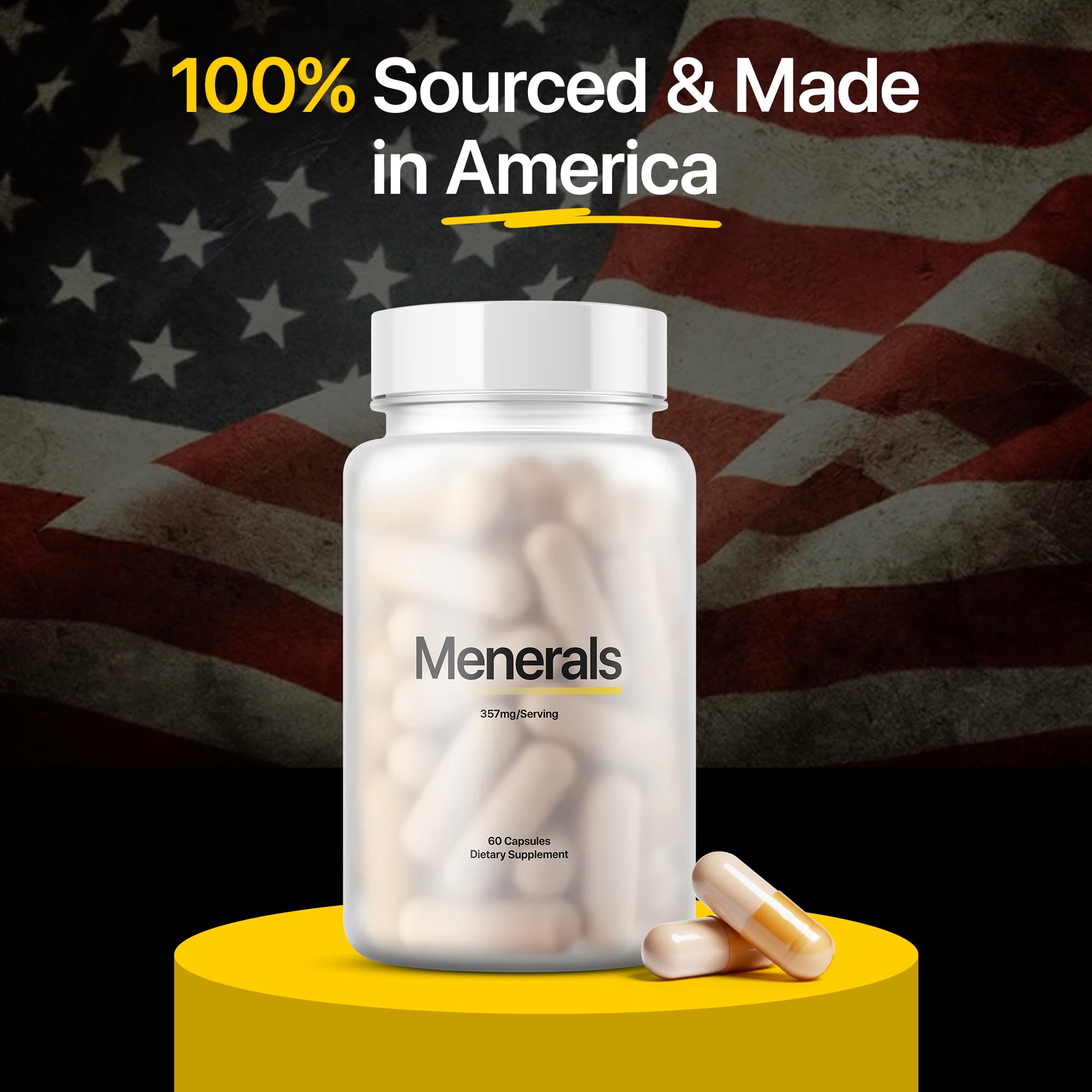 Menerals Mens Multivitamin daily-use scene suggesting consistent habits