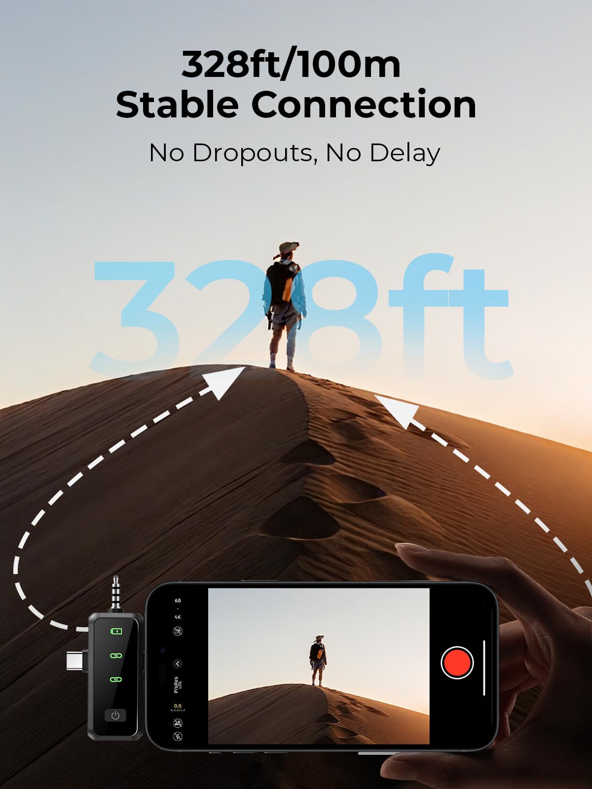 MENERESAS zero-latency monitoring lets you hear in real time.