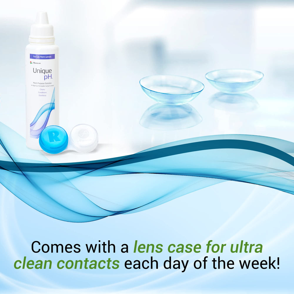 Menicon Unique pH tear-friendly balance supports comfortable wear.