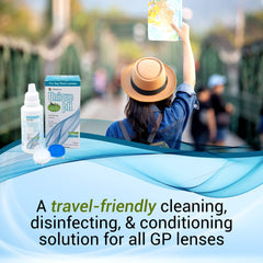 Menicon Unique pH Travel Pack packaging clearly labeled for quick identification.