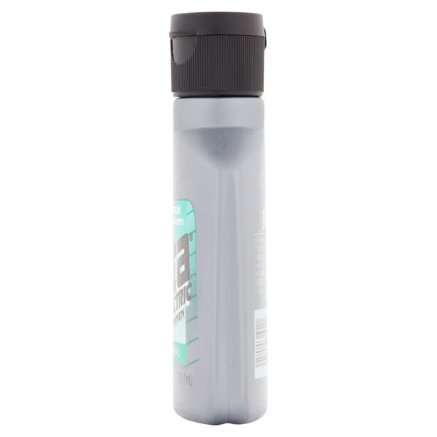 Mennen Afta Pre-Electric Lotion application close-up reveals non-greasy spread