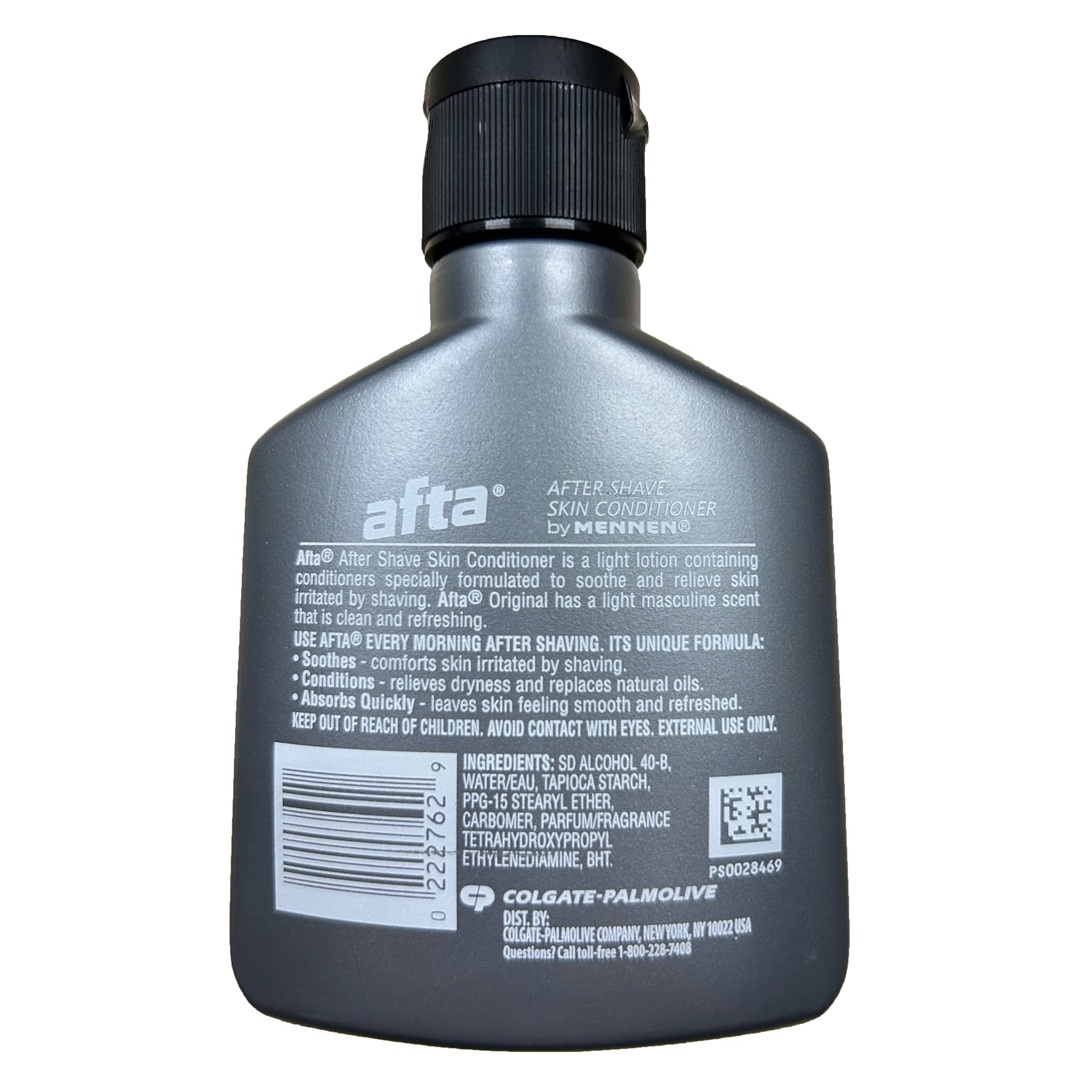 Mennen Afta Pre-Electric Lotion pack of 3 for regular shaving routines
