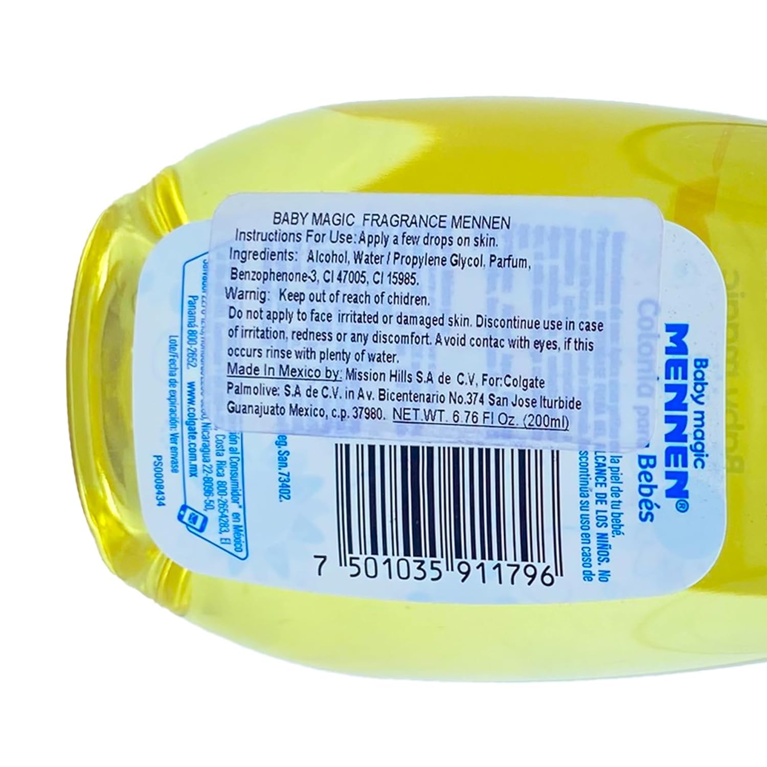 Baby-safe fragrance in durable bottles for everyday baby routines