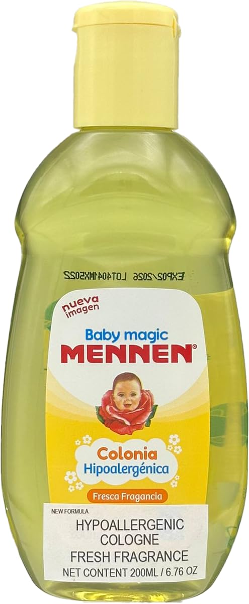 Mennen Baby Cologne packaging highlights hygiene and caregiver convenience